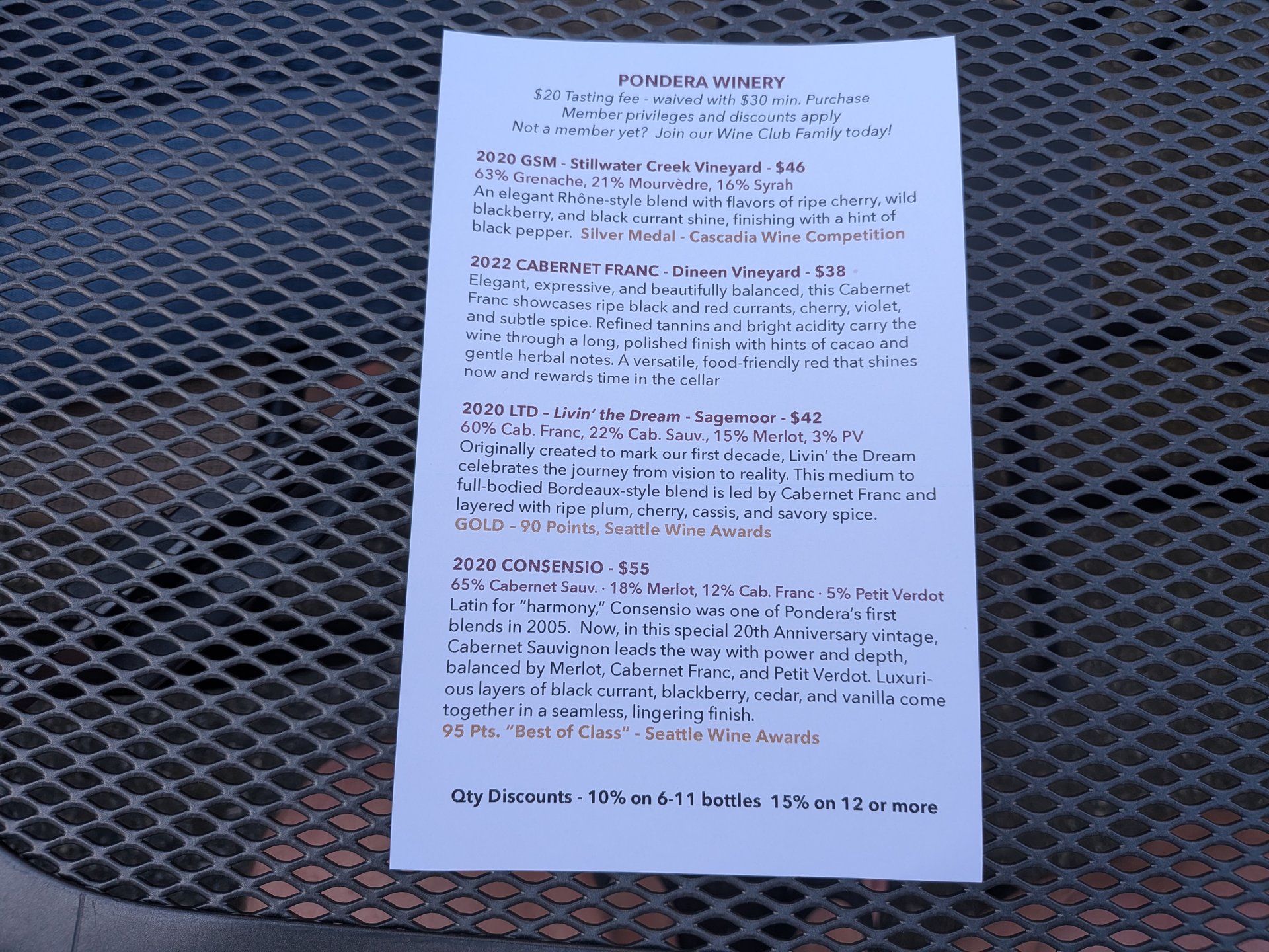 Photo of Pondera Winery Llc