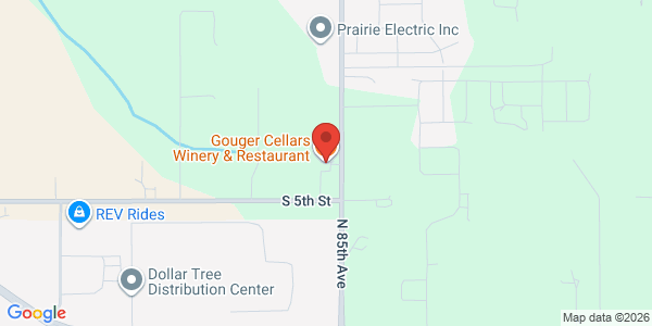 Map of Gouger Cellars Winery & Restaurant