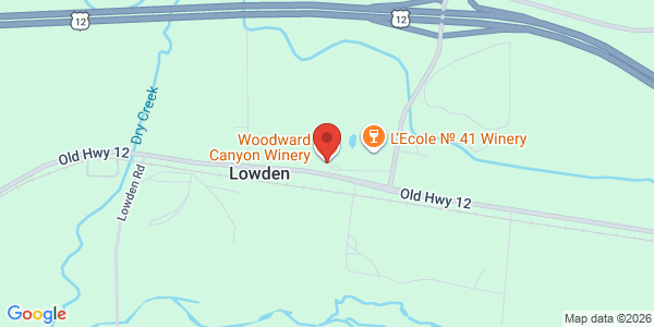 Map of Woodward Canyon Winery