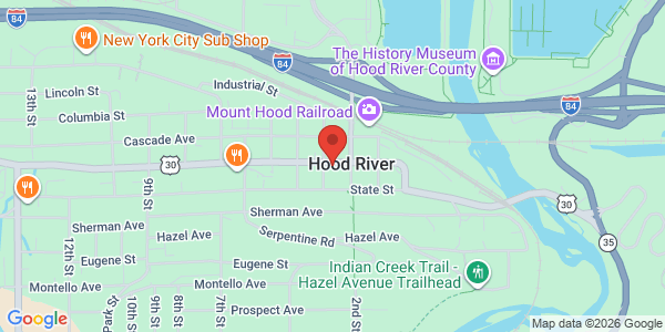 Map of Cascade Cliffs Winery & Tasting Room