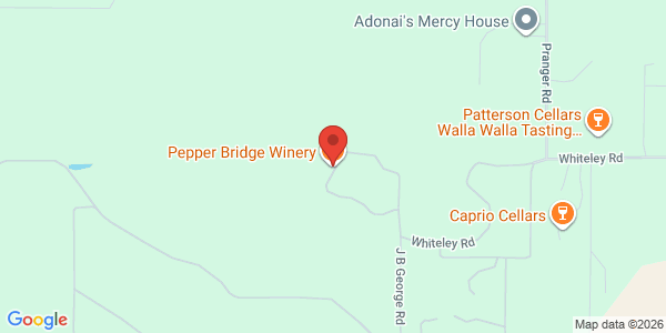 Map of Pepper Bridge Winery