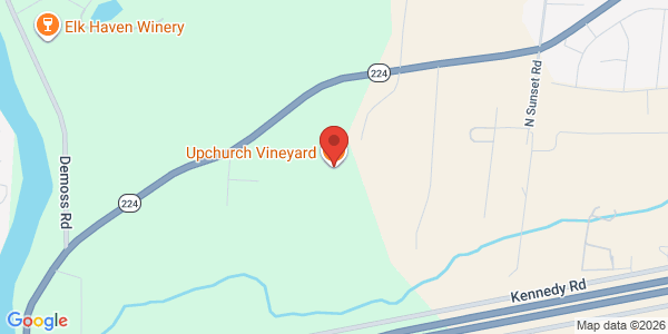 Map of Upchurch Vineyard