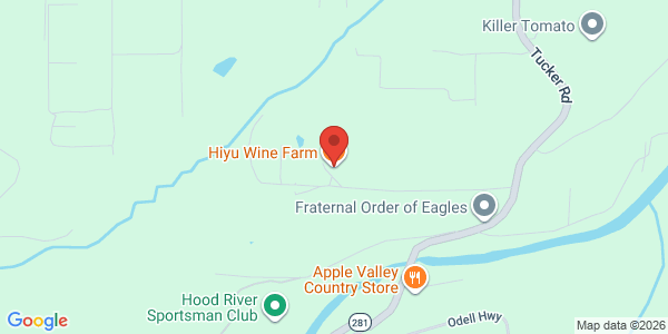Map of Hiyu Wine Farm