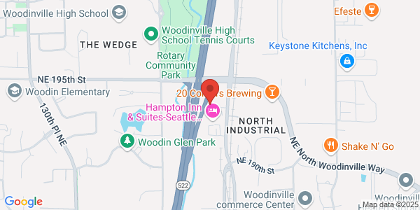 Map of Avennia Tasting Room Woodinville