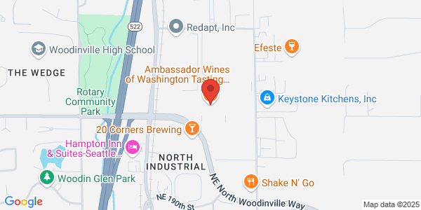 Map of Ambassador Wines of Washington Tasting Room