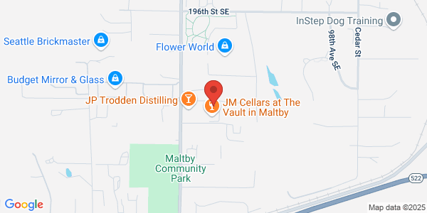 Map of Two Vintners + Covington Cellars at the Vault