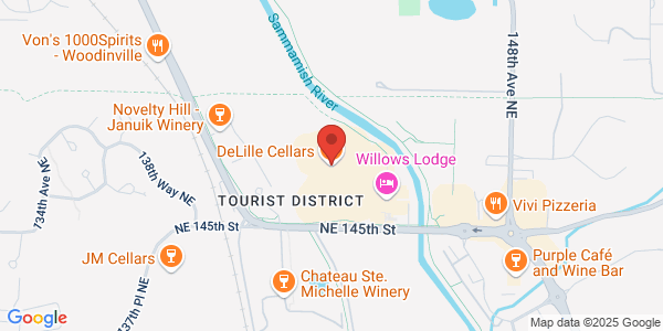 Map of DeLille Cellars