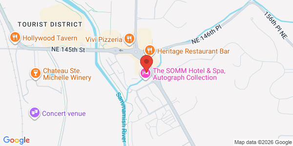 Map of Cascade Cliffs Vineyard and Winery - Woodinville Tasting Room