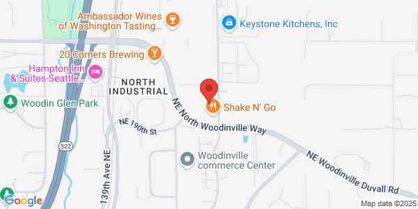 Map of Five Star Cellars - Woodinville