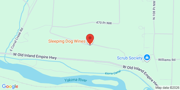 Map of Sleeping Dog Wines