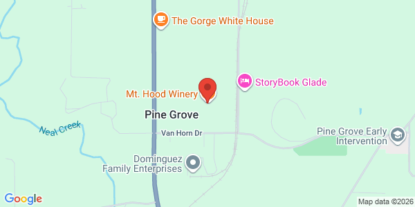 Map of Mt. Hood Winery