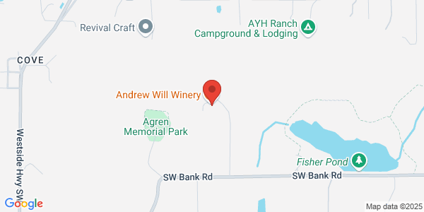Map of Andrew Will Winery