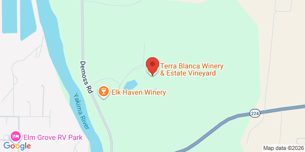 Map of Terra Blanca Winery & Estate Vineyard