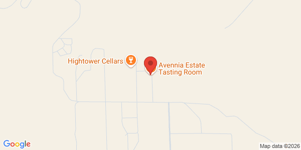 Map of Avennia Estate Tasting Room