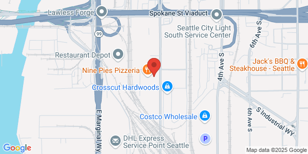 Map of Rôtie Cellars - Seattle Tasting Room