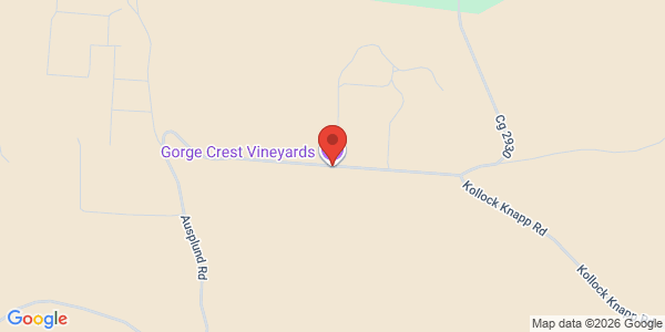 Map of Gorge Crest Vineyards