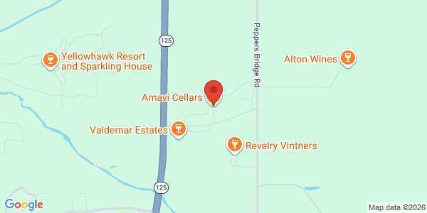 Map of Amavi Cellars